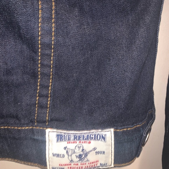 TRUE RELIGION TRUCKER JEAN JACKET - Picture 4 of 4